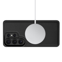 Tech-Protect Wallet MagSafe Case for Samsung Galaxy S26 Ultra - Matte Black
