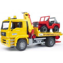 Toy heavy equipment Bruder