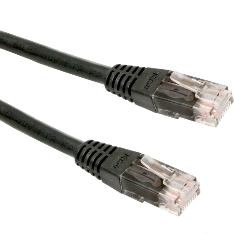 Gembird PP12-3M / BK networking cable Black Cat5e U / UTP (UTP)