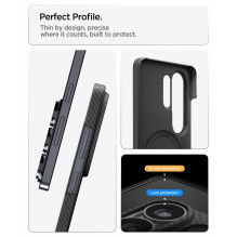 Spigen AirSkin Aramid Mag MagSafe Case for Samsung Galaxy S26 Ultra - Black