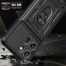 Tech-Protect CamShield Pro Case for Motorola Moto G67 / G77 - Black