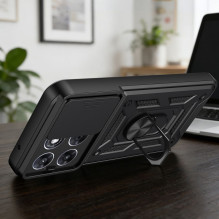 Tech-Protect CamShield Pro Case for Motorola Moto G67 / G77 - Black