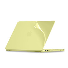 Tech-Protect Softshell case for MacBook Neo 13 2026 - matte yellow