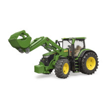 Toy tractor Bruder John Deere 7R 350 03151, green