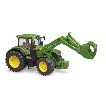 Toy tractor Bruder John Deere 7R 350 03151, green