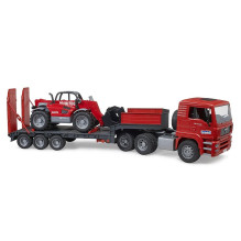 Komplektas Bruder Loader &amp; telehandler MAN TGA 02774