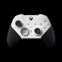 „Microsoft Xbox Elite Wireless Series 2“ – juodas, baltas „Bluetooth“ / USB žaidimų pultas, analoginis / skaitmeninis ko