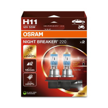 CAR LIGHT H11 NB LASER 12V PCS