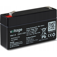 Voltage - Akumulator AGM 6V 1.2Ah VE6-1.2 (5908231257567)