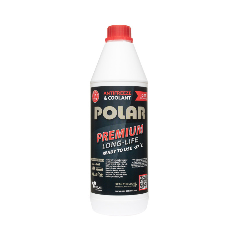COOLANT POLAR PREMIUM LONG-LIFE -37°C 1L