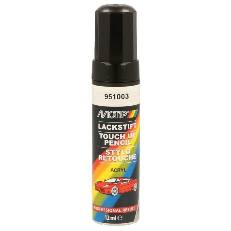 PAINT MOTIP BLACK 951003 METALLIC 12ML