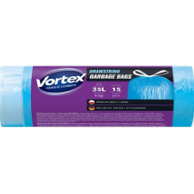 Šiukšlių maišai Vortex, 35 l, 15 vnt.
