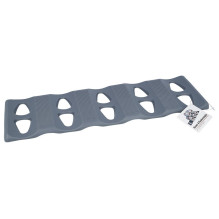 Serving tray, grey, silicone