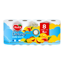 Toilet paper Rūta DELUXE MANGO KVAPO 8 RUL, 3 sl