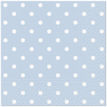 Tissue PAW Blue Dots, 25 cm x 25 cm, 20 pcs