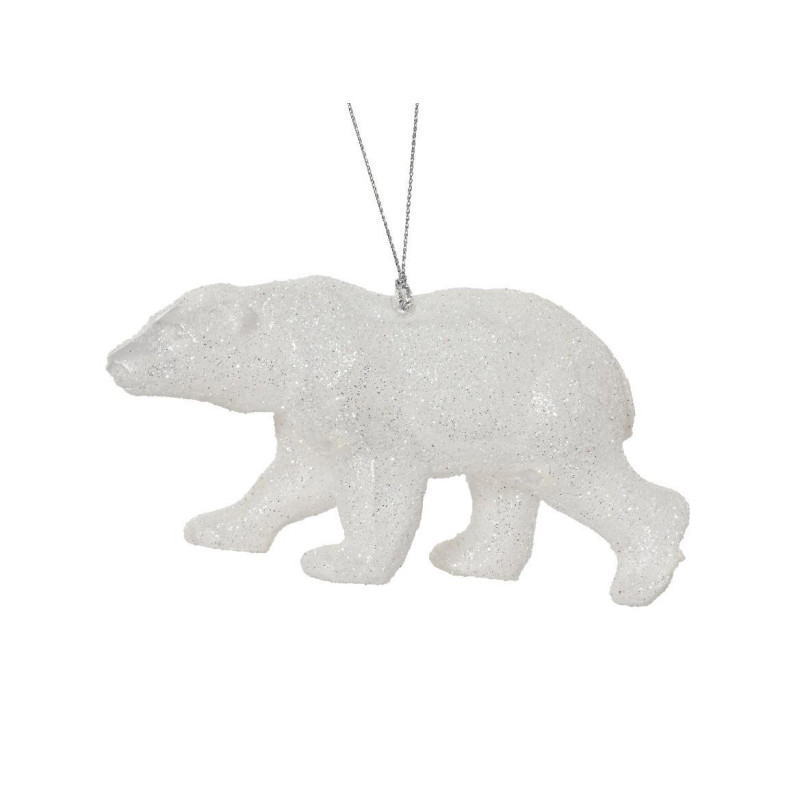 Christmas Tree toy Bear, 13 cm, plastic