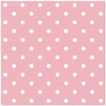 Tissue PAW Pink Dots, 25 cm...