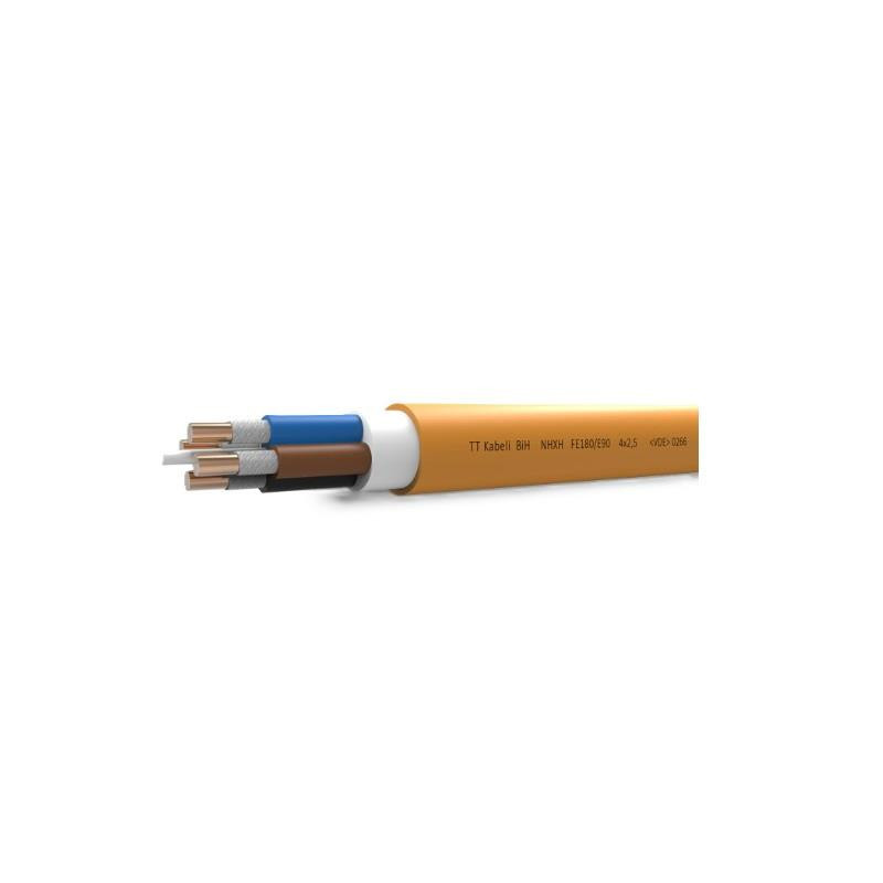TT Cables NHXH-J RE / SP FE180 / E90 SI Cable, 4 x 2.5mm², 500m