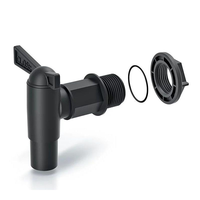 RAINWATER TANK TAP CANTAP - BLACK