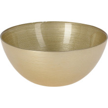 Small bowl, 21 cm, gold, glass