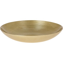 Dubenėlis, 30 cm, aukso, stiklas