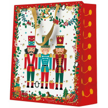 Gift bag Nutcracker, 20 cm x 25 cm
