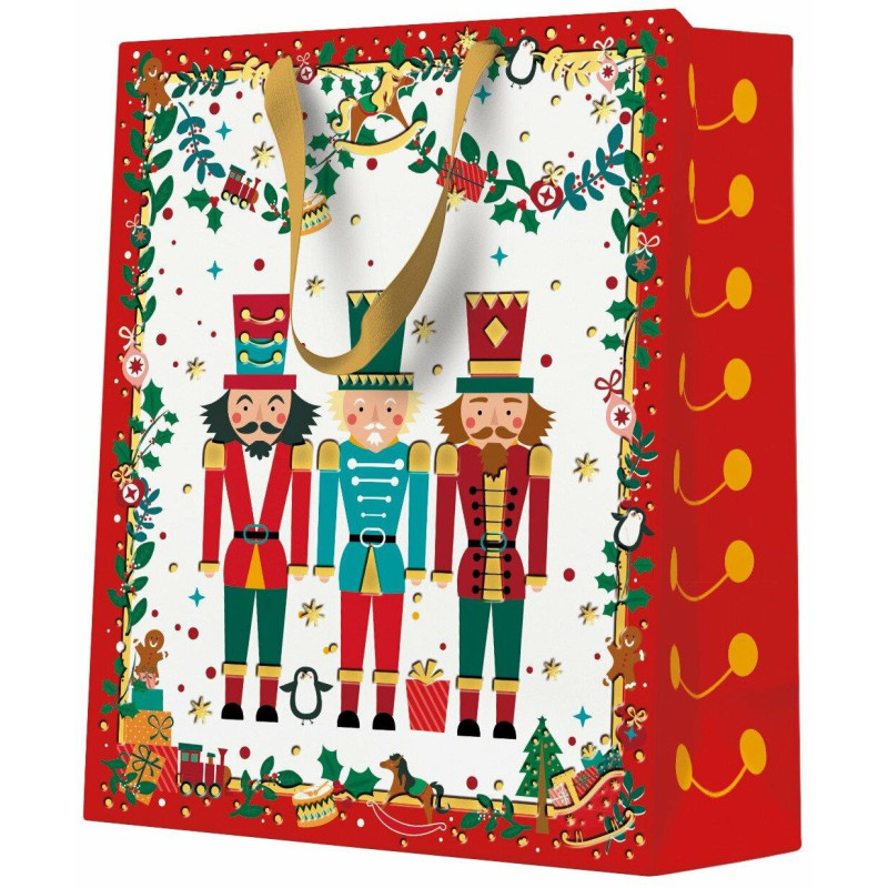 Gift bag Nutcracker, 20 cm x 25 cm