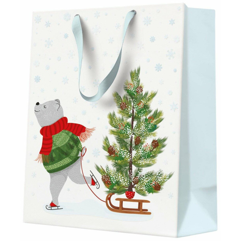 Gift bag Bear, 20 cm x 25 cm