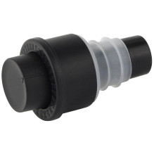 Bottle cork 49605, black
