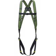 Saugos diržas FA1010300, 100 cm, juodas / žalia