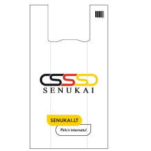 Shopping bag hdpe senukai...