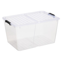 Storage box with lid Plast Team, 50 l, 56.7x39.6x30.6cm