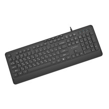 Gembird KB-MCH-05-CYRL Slim wired multimedia keyboard, black, RU layout Gembird KB-MCH-05-CYRL Slim wired multimedia keyboard, black, RU layout