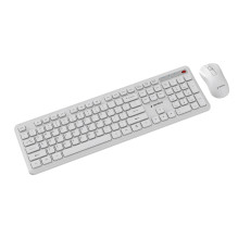 Gembird KBS-WPS-01 Slim Pro Business wireless desktop set, white, US layout Gembird KBS-WPS-01 Slim Pro Business wireless desktop set, white, US layout