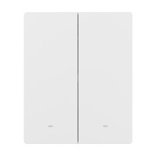 „Sonoff ZBM5-2C-80W“ (2 kanalų) išmanusis jutiklinis sieninis jungiklis „Zigbee“