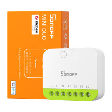„Sonoff MINI-ZB2GS ZigBee“ dviejų kanalų mini jungiklis