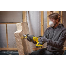 Stanley Fatmax SFMCS311B tiesinis pjūklas 18 V juodas, geltonas