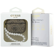 Guess 4G Pearl Strap case for AirPods Pro 3 - brown