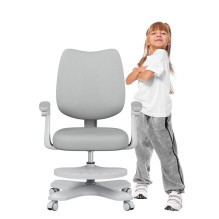 Office chair - MARK ADLER Junior 4.6 Adjustable armrest foam seat gray