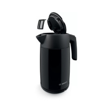 Elektrinis Virdulys - Bosch TWK 7L463 1.7L Belaidis Su Paslėptu Šildymo Elementu - Sidabrinė