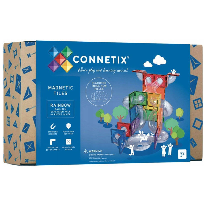Magnetic Constructor Connetix Rainbow Ball Run