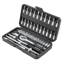 Antgalių rinkinys Sigmatool 46 vnt 1 / 4"
