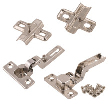 Hinge for furniture Suki, 2.6 cm, 95 °, nickel, 2 pcs