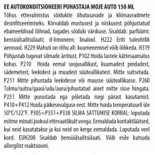 Automobilio kondicionierių valiklis Moje Auto, 150 ml