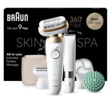 Epilator Braun Silk•épil 9 Flex SkinSpa SES9-481 white