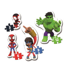 Dėlionė Clementoni Marvel Sidey 20836