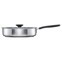 Frying pan with lid Fiskars 1072314, 26 cm