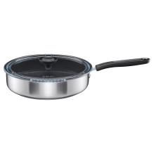 Frying pan with lid Fiskars 1072314, 26 cm