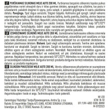 Purškiamas silikonas Moje Auto, 200 ml