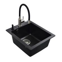 Kitchen washbasin with mixer Helika, 50 x 42.5 x 19.5 cm Kitchen washbasin with mixer Helika, 50 x 42.5 x 19.5 cm